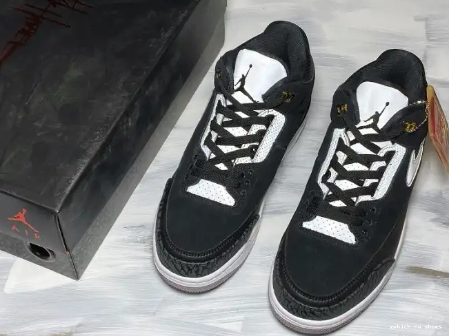 Rep 3 CK4348-007 Black Air Grey Tinker Jordan Cement 0529